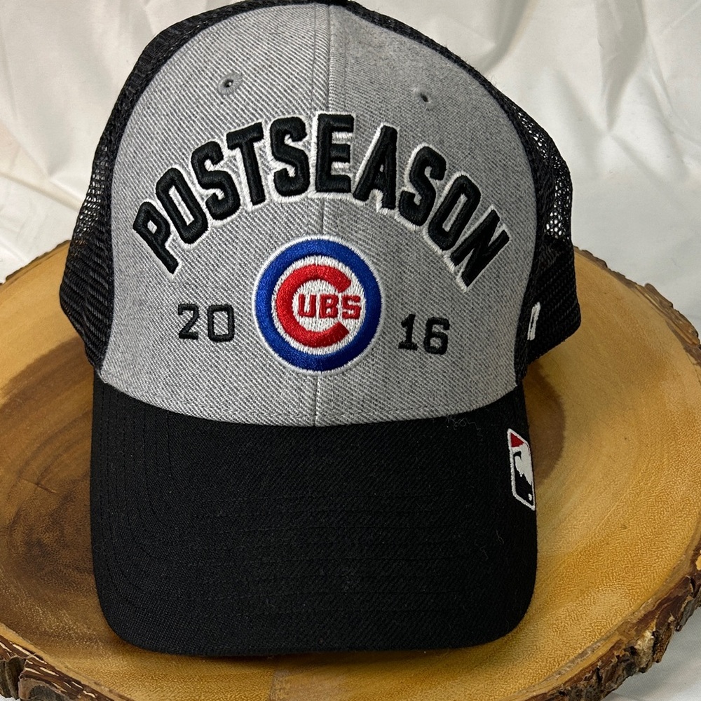 Chicago Cubs New Era 9FORTY 2016 MLB Postseason‎ Adjustable Trucker Hat